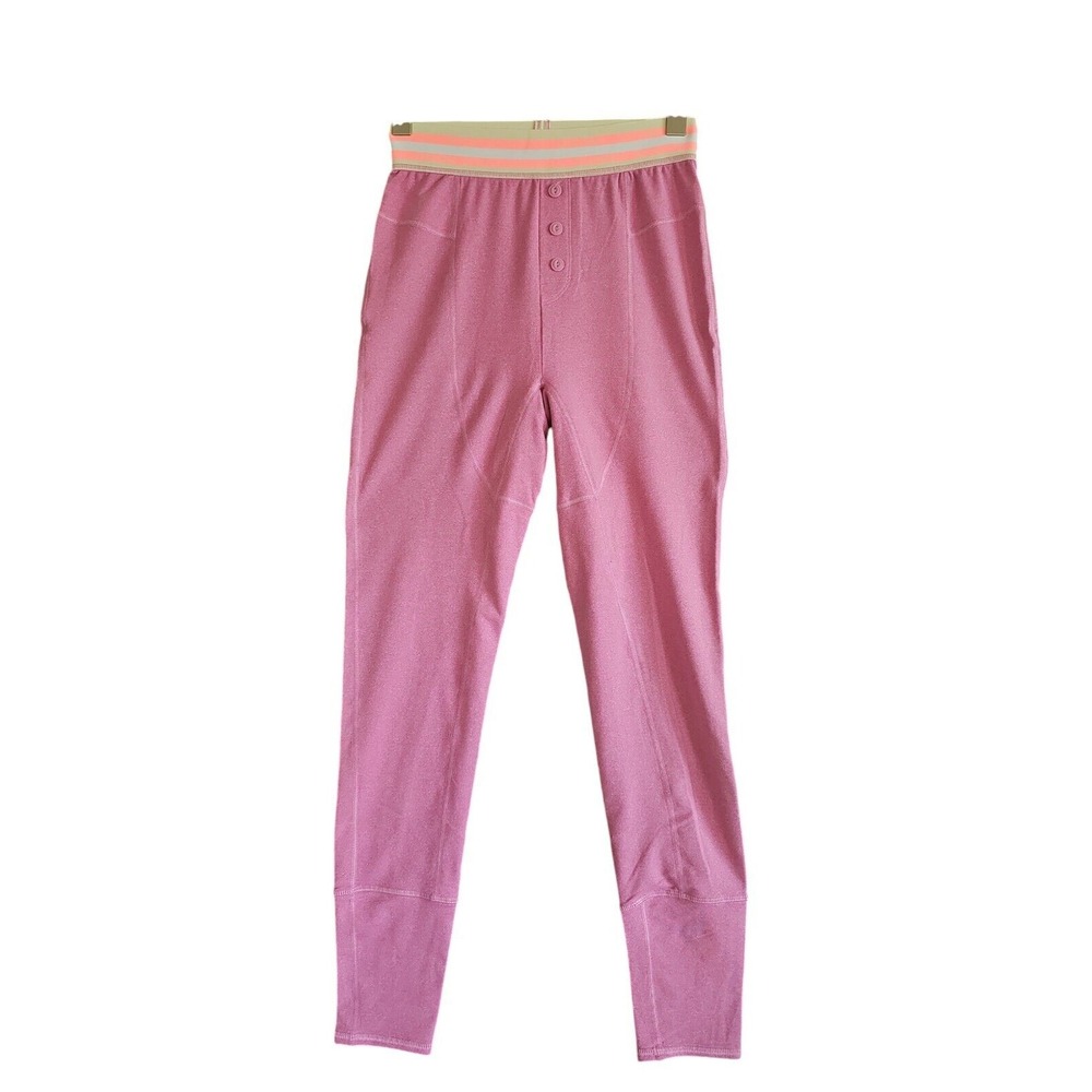 FP‎ Movement by FREE PEOPLE Pink Elastic Waist Stretch Leggings Size S